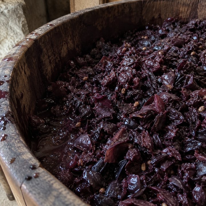 Skins, still moist, for the grappa