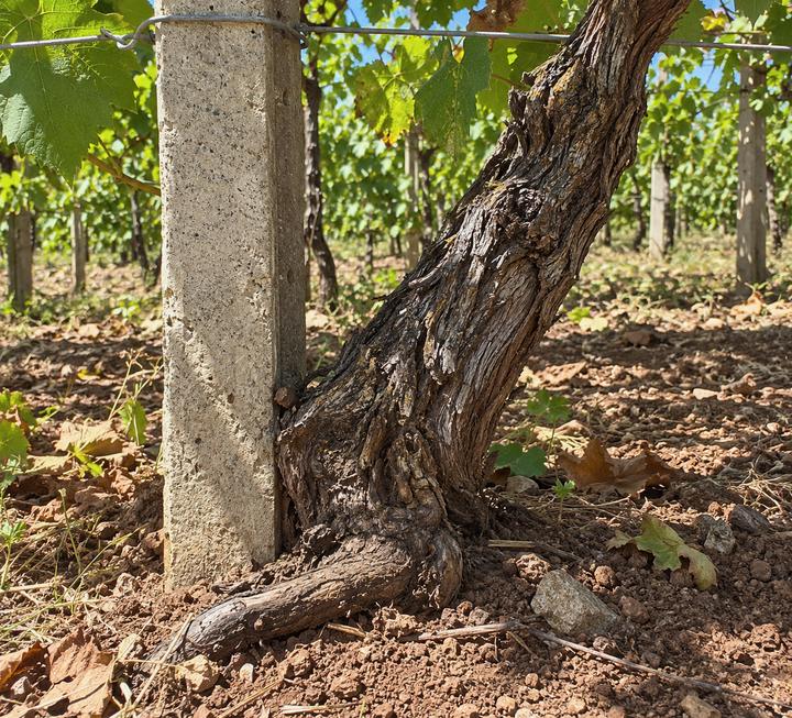 Work in the family vineyard